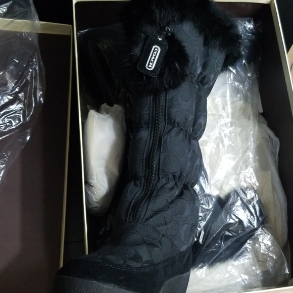 Coach Theona size 11 Black - Picture 2 of 8